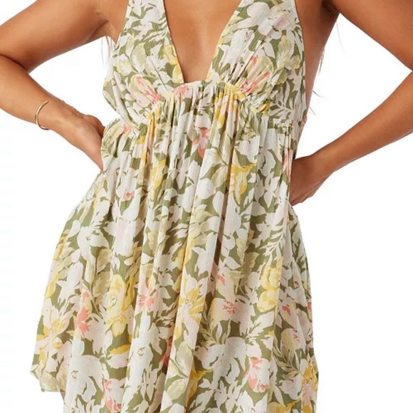 NWT O'Neill Juniors' Saltwater Essentials Cover-Up Dress Large - Picture 5 of 10